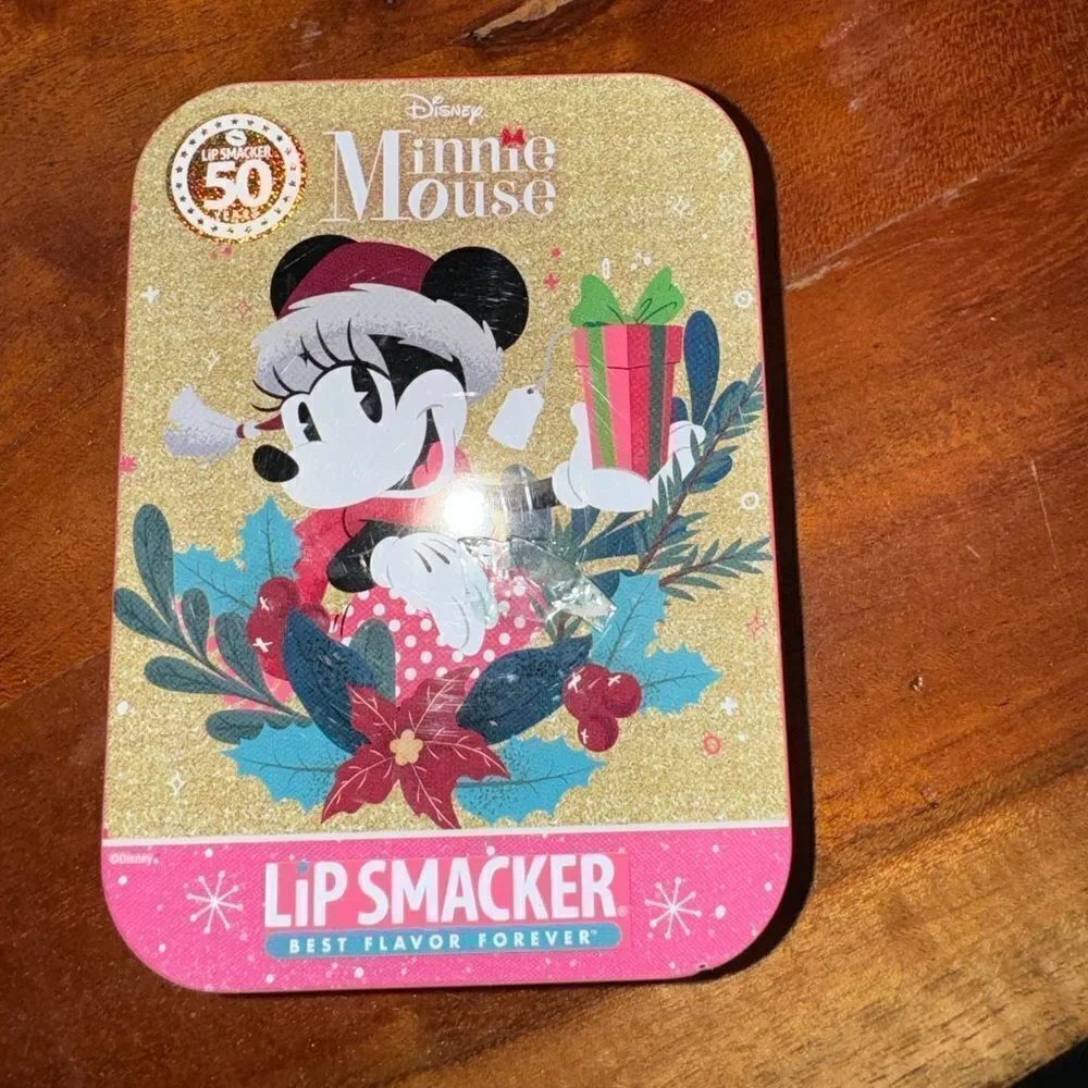 Minni Mouse lip smackers/minnie plush new
